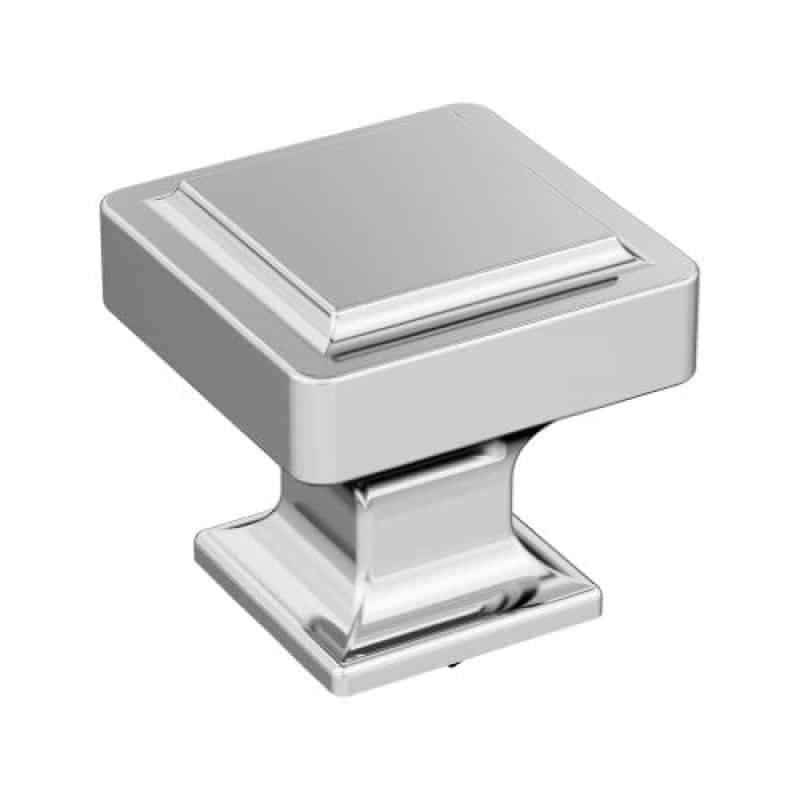 Eleva Zinc Cabinet Knob - Polished Chrome - 1 3/16" (30 Mm) Length