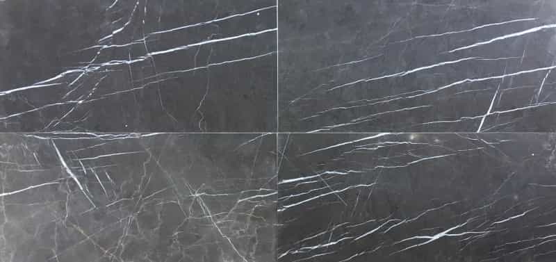 Pietra Gray Marble Tile - Polished