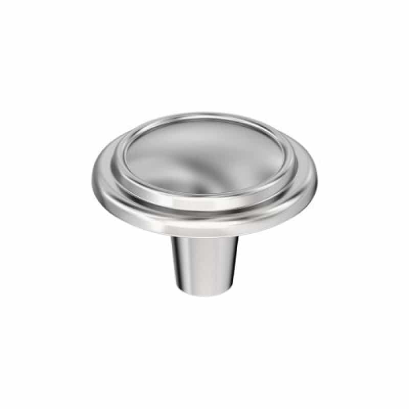 Hatfield Zinc Cabinet Knob - Polished Chrome - 1 1/4" (32 Mm) Length