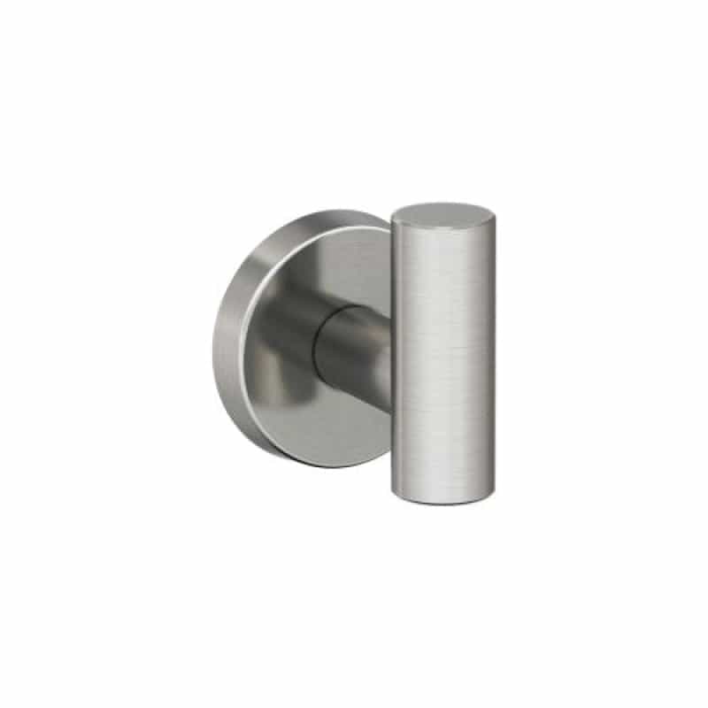 Arrondi Stainless Steel Single Prong Robe Hook - Stainless Steel - 2" (51 Mm) Length