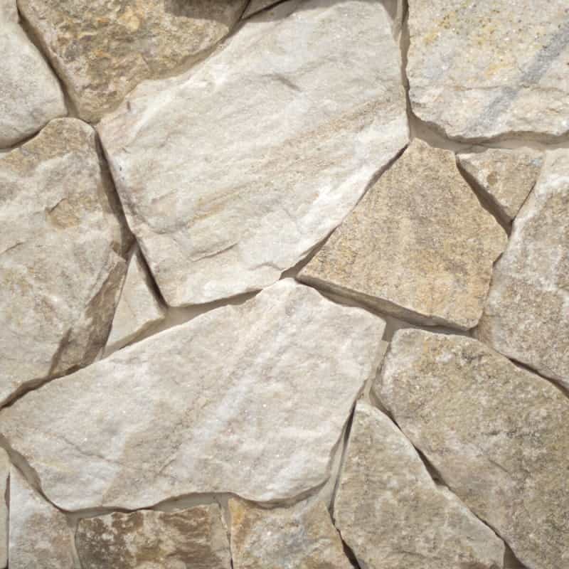 Elevations Arctic Sky Slate Sawn Thin Veneer Corner - Split Face - Random Sizes
