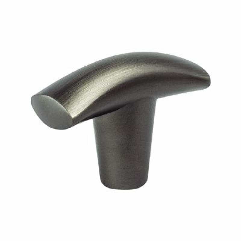 Berenson Meadow Aluminum Cabinet Knob - Graphite - 1 3/4" Length