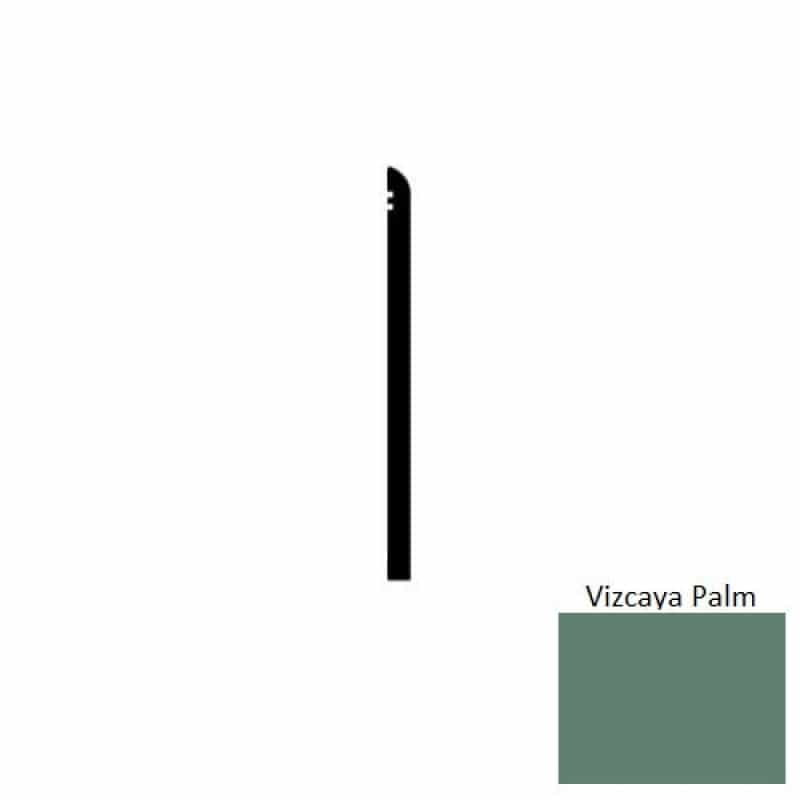 Vcb Vizcaya Palm Vinyl Wall Base - 6" X 48" X 1/8" Straight - Thermoplastic