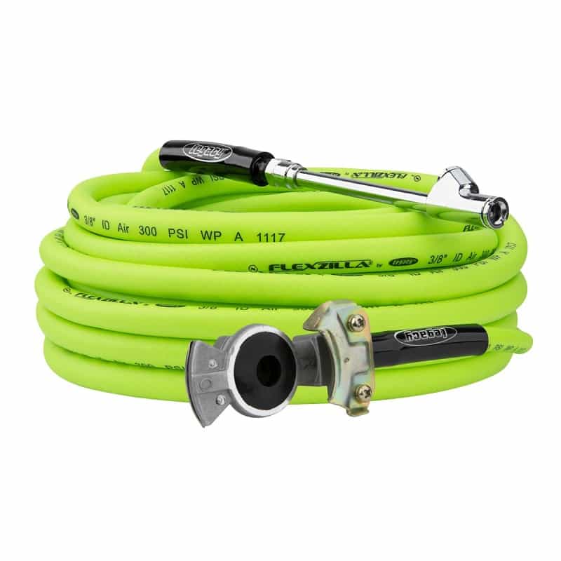 Flexzilla Heavy Duty, Light Weight Truck Tire Inflator Kit With 3/8″ X 50′ Hose
