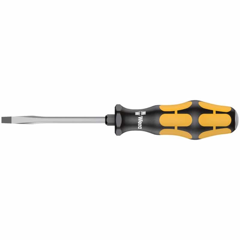 Wera Kraftform Chiseldriver Screwdriver: Slotted 4.5Mm Head