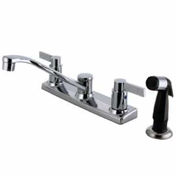 Restorers Nuvofusion 8 Inch Kitchen Faucet With Sprayer
