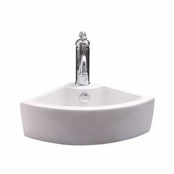 Barclay Culver Corner Wall Hung Lavatory Sink