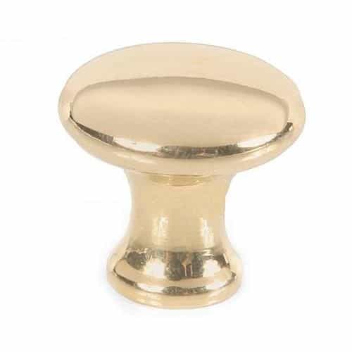 Restorers Classic Small Turned Brass Cabinet Knob