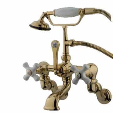 Restorers Vintage Cc465tx Wall Mount Clawfoot Tub Faucet & Shower