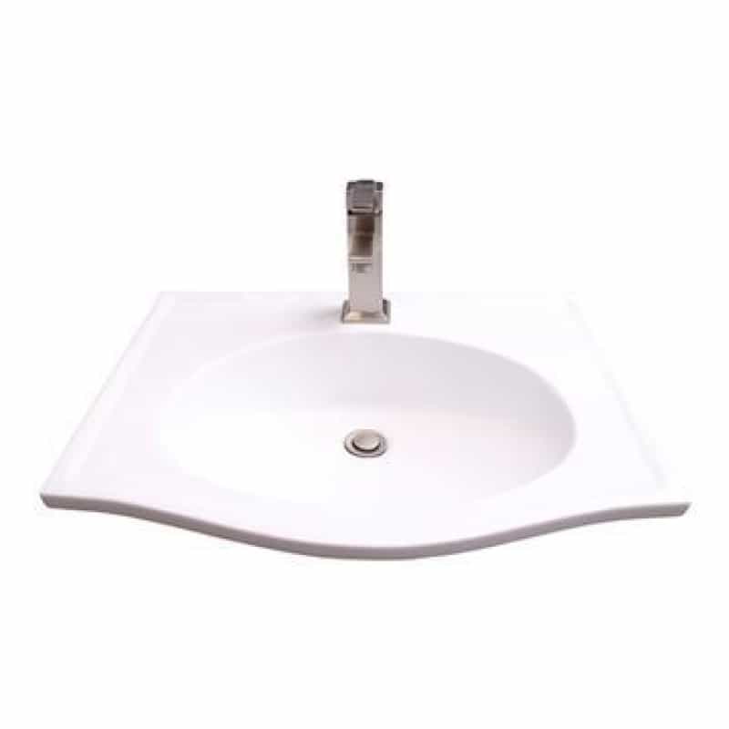 Barclay Carlisle 24 1/2 Inch Wall Hung Lavatory Sink