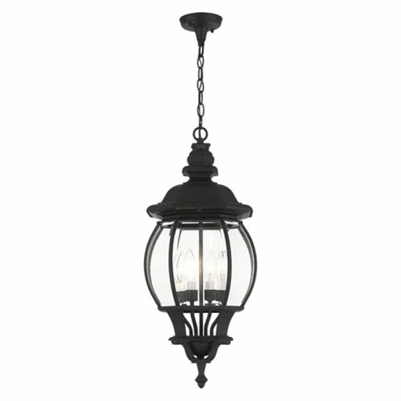 Livex Lighting Frontenac 4-Light Large Outdoor Pendant Lantern