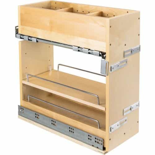 Hardware Resources No Wiggle Soft Close Vanity Cabinet Pullout