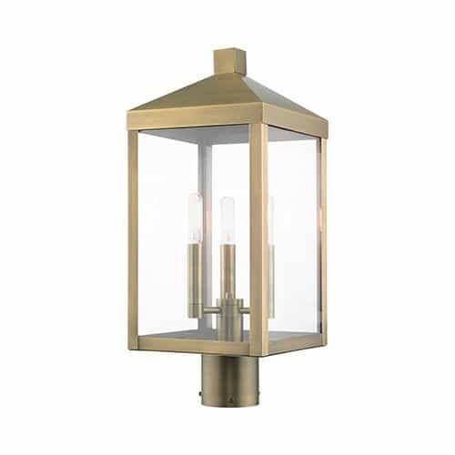 Livex Lighting Nyack 19 1/2 Inch Outdoor Post Top Lantern