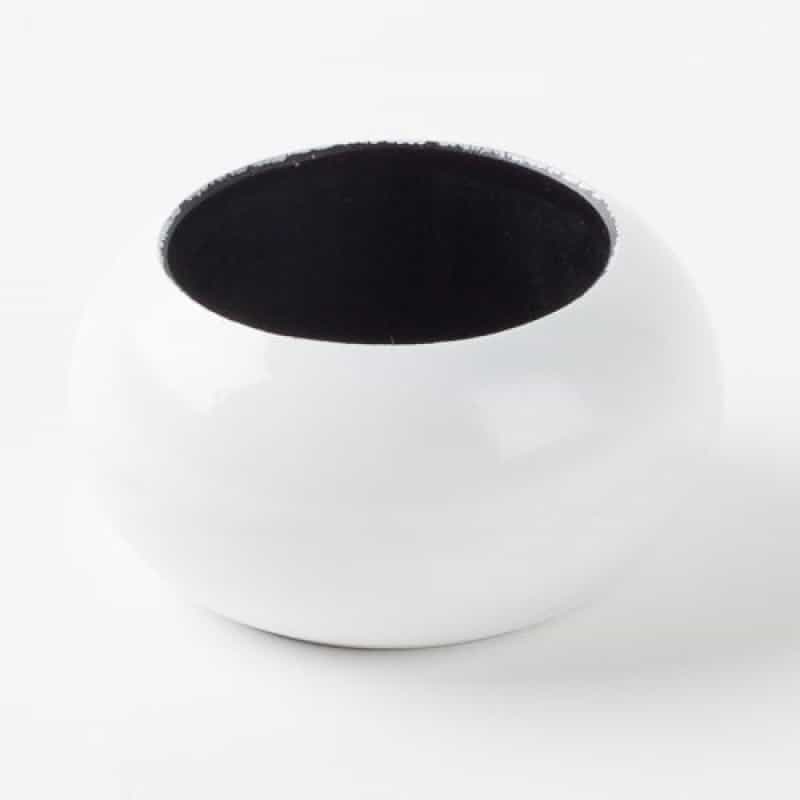 Richland Napkin Ring 2.3" White Set Of 4